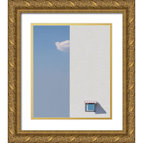 Incoming weather Gold Ornate Wood Framed Art Print with Double Matting by Cederberg, Marcus