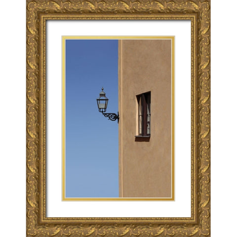 Sky lamp Gold Ornate Wood Framed Art Print with Double Matting by Cederberg, Marcus