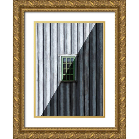 Shabby chick Gold Ornate Wood Framed Art Print with Double Matting by Cederberg, Marcus