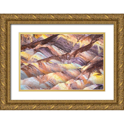 Untitled Gold Ornate Wood Framed Art Print with Double Matting by Ali Amir, Abbas