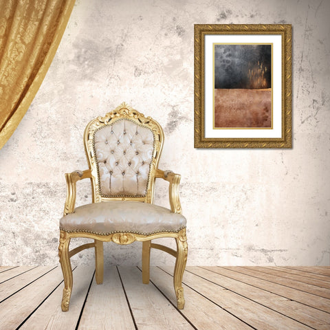 Autumn Rain Gold Ornate Wood Framed Art Print with Double Matting by Fredriksson, Elisabeth