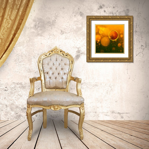 Just Gold Ornate Wood Framed Art Print with Double Matting by Bosogea-Tudor, Ileana
