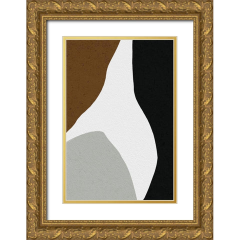 Harmony Lover Gold Ornate Wood Framed Art Print with Double Matting by Sawall, Anastasia