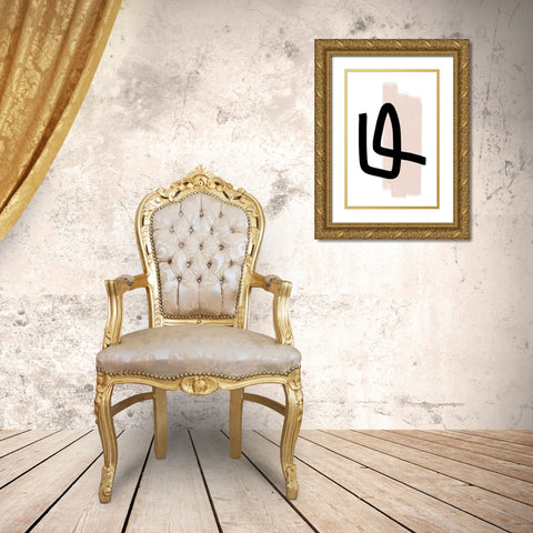 Why Not Gold Ornate Wood Framed Art Print with Double Matting by Sawall, Anastasia