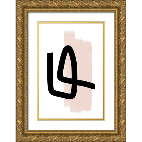 Why Not Gold Ornate Wood Framed Art Print with Double Matting by Sawall, Anastasia