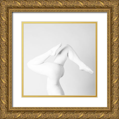 Untitled Gold Ornate Wood Framed Art Print with Double Matting by Golob, Gorazd