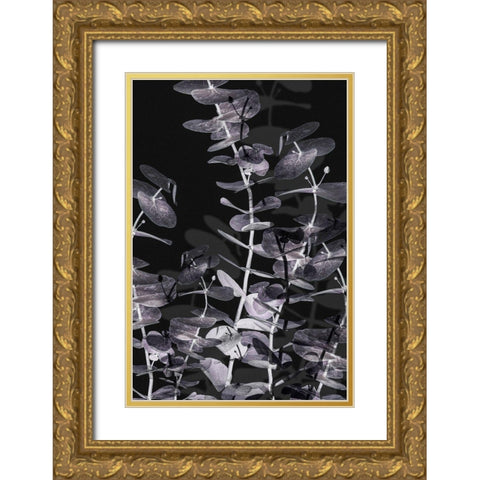 Eucalyptus_Negative_002 Gold Ornate Wood Framed Art Print with Double Matting by 1x Studio III