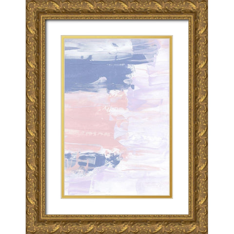 Pastel Fun Gold Ornate Wood Framed Art Print with Double Matting by Sawall, Anastasia