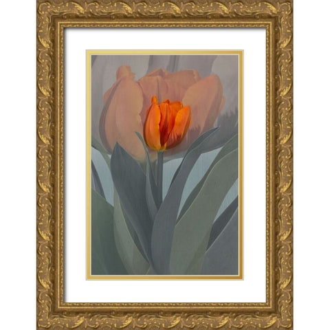 Candle Gold Ornate Wood Framed Art Print with Double Matting by Urbanski, Richard