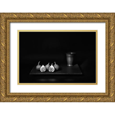 The beauty of fruit. Gold Ornate Wood Framed Art Print with Double Matting by Dingemans, Saskia
