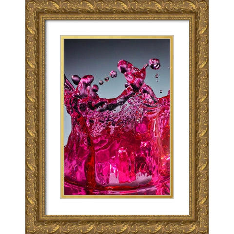 water jewelry Gold Ornate Wood Framed Art Print with Double Matting by Taneda, Toshio