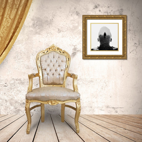 No way too far Gold Ornate Wood Framed Art Print with Double Matting by Kuavi, Robert