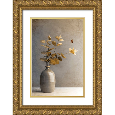 Precious Moments Gold Ornate Wood Framed Art Print with Double Matting by Kiral, Cicek