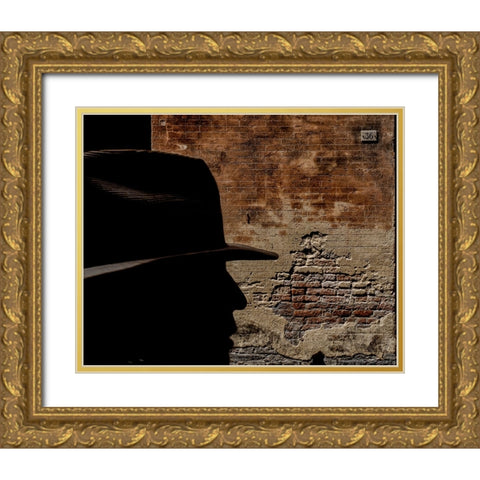 36 Gold Ornate Wood Framed Art Print with Double Matting by Domenichi, Luca