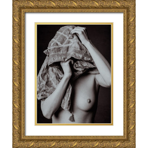 Hidden Gold Ornate Wood Framed Art Print with Double Matting by Weiss, Konstantin