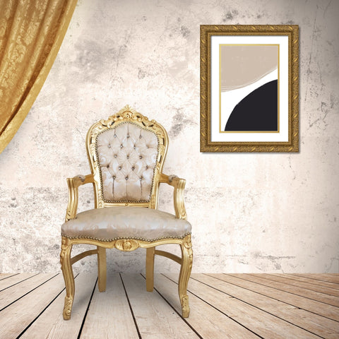 Joyful Harmony Gold Ornate Wood Framed Art Print with Double Matting by Sawall, Anastasia