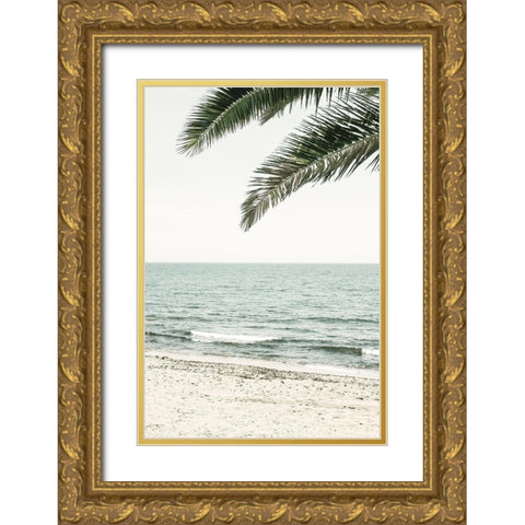 Solaris 03 Gold Ornate Wood Framed Art Print with Double Matting by 1x Studio III