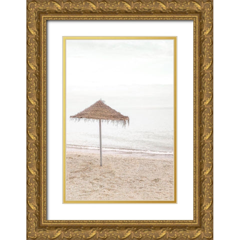 Solaris 06 Gold Ornate Wood Framed Art Print with Double Matting by 1x Studio III