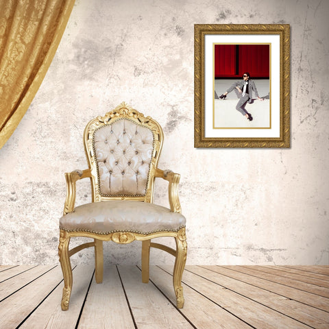 There Is Geometry In The Humming Of The Strings Gold Ornate Wood Framed Art Print with Double Matting by Bolgov (Axe), Ruslan
