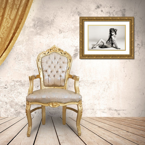 Le intensitAc... Gold Ornate Wood Framed Art Print with Double Matting by Tejada, Cesar