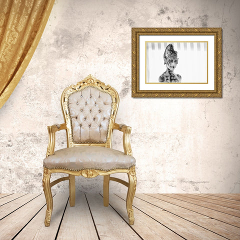 Alien Gold Ornate Wood Framed Art Print with Double Matting by Klesse, Andreas