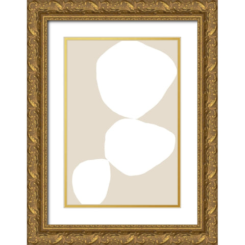 Understanding Life Gold Ornate Wood Framed Art Print with Double Matting by Uplusmestudio