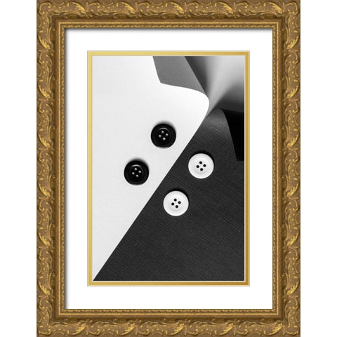 Diagonal Skirt Gold Ornate Wood Framed Art Print with Double Matting by Bunjamin (Abe), Antonyus