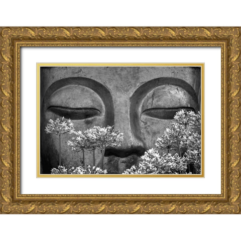 What a scent! Gold Ornate Wood Framed Art Print with Double Matting by Silva, Miguel