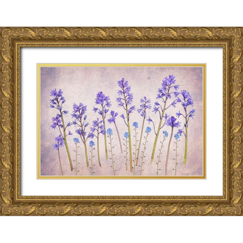 Untitled Gold Ornate Wood Framed Art Print with Double Matting by Pandya, Hardik