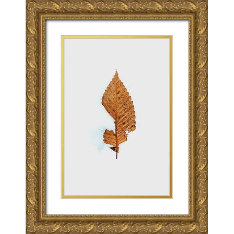 Winter Hide and Seek Gold Ornate Wood Framed Art Print with Double Matting by Hiroto, Takahashi
