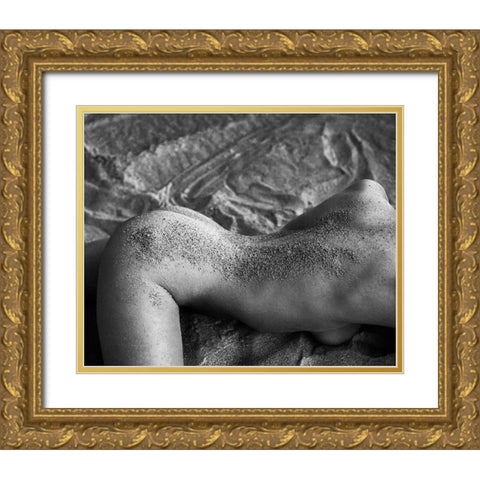 Sand Of Venus Gold Ornate Wood Framed Art Print with Double Matting by Ghiman, Raul