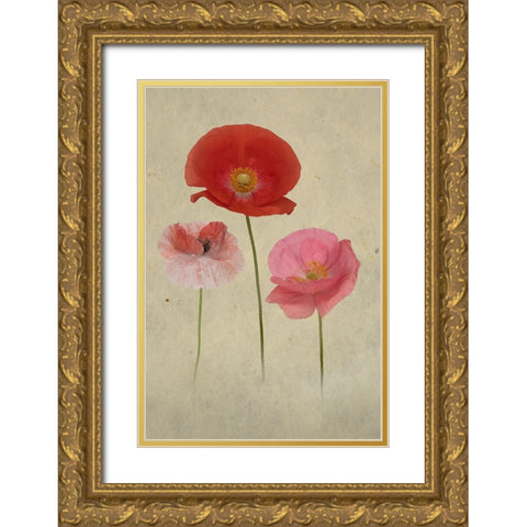 Friends Gold Ornate Wood Framed Art Print with Double Matting by Urbanski, Richard