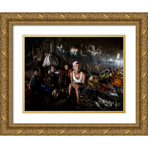 Interludes II - A Photo Collection Gold Ornate Wood Framed Art Print with Double Matting by Steverson, Michael