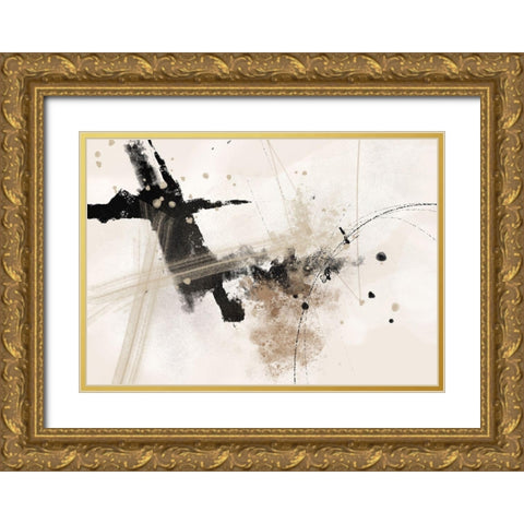 Wild Gold Ornate Wood Framed Art Print with Double Matting by 1x Studio II