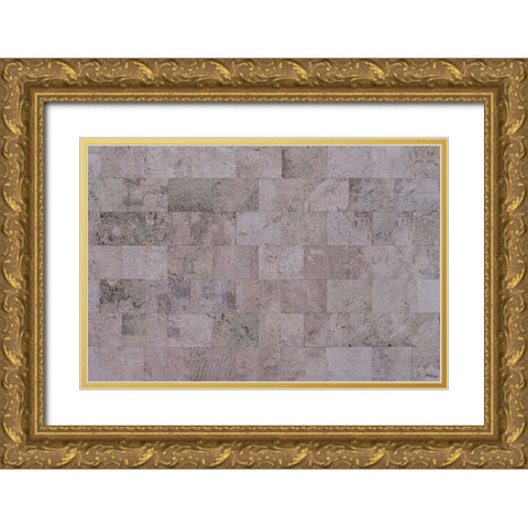 Texture 14 Gold Ornate Wood Framed Art Print with Double Matting by 1x Studio III