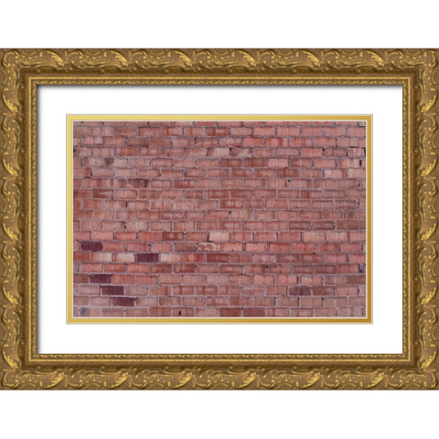 Texture 18 Gold Ornate Wood Framed Art Print with Double Matting by 1x Studio III