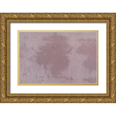 Texture 19 Gold Ornate Wood Framed Art Print with Double Matting by 1x Studio III