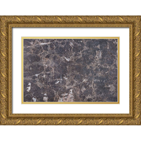 Texture 34 Gold Ornate Wood Framed Art Print with Double Matting by 1x Studio III