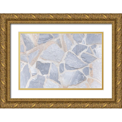 Texture 37 Gold Ornate Wood Framed Art Print with Double Matting by 1x Studio III