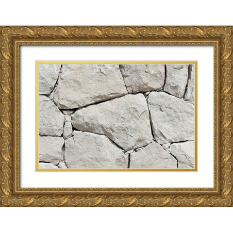 Texture 39 Gold Ornate Wood Framed Art Print with Double Matting by 1x Studio III