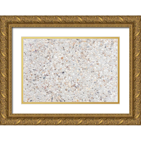 Texture 45 Gold Ornate Wood Framed Art Print with Double Matting by 1x Studio III