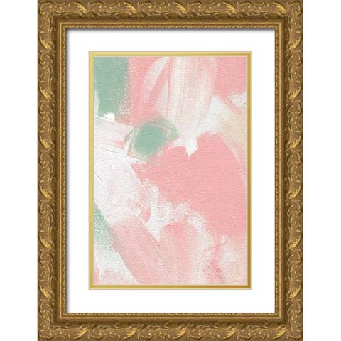 Sweet Escape No 1 Gold Ornate Wood Framed Art Print with Double Matting by Uplusmestudio