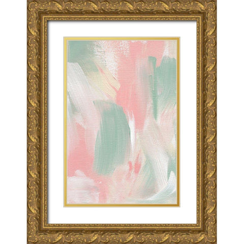 Sweet Escape No 2 Gold Ornate Wood Framed Art Print with Double Matting by Uplusmestudio