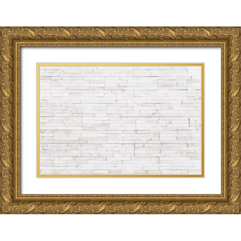 Texture 53 Gold Ornate Wood Framed Art Print with Double Matting by 1x Studio III