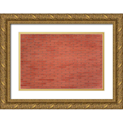 Texture 59 Gold Ornate Wood Framed Art Print with Double Matting by 1x Studio III