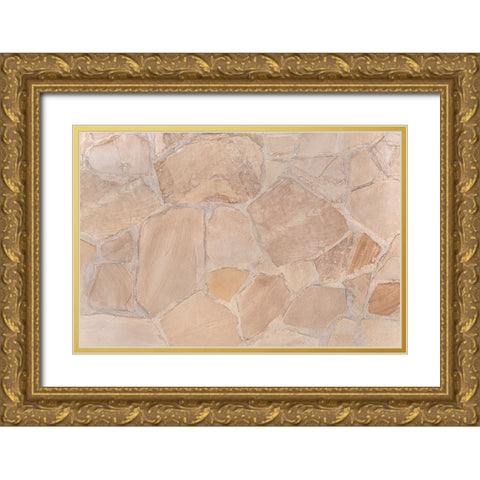 Texture 72 Gold Ornate Wood Framed Art Print with Double Matting by 1x Studio III
