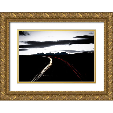 White or red is correct? Gold Ornate Wood Framed Art Print with Double Matting by Ignac, Dusan