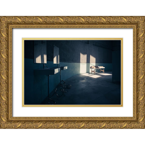 Enlighted Body Gold Ornate Wood Framed Art Print with Double Matting by Tagliarino, Marco