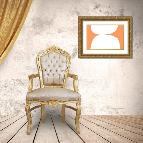 Are You That Somebody Gold Ornate Wood Framed Art Print with Double Matting by Uplusmestudio