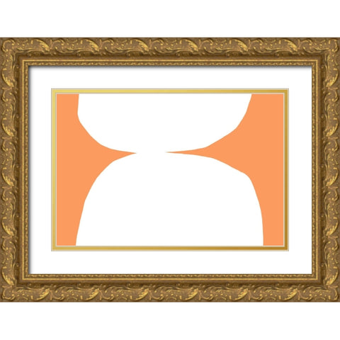 Are You That Somebody Gold Ornate Wood Framed Art Print with Double Matting by Uplusmestudio